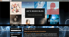Desktop Screenshot of jaysmusikblog.com