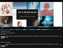 Tablet Screenshot of jaysmusikblog.com